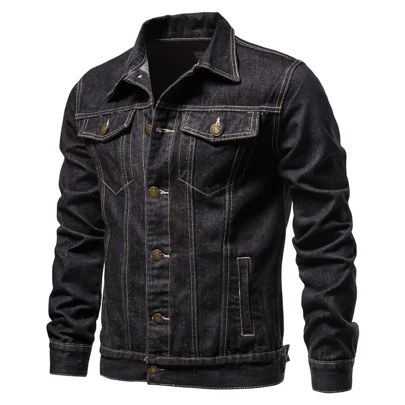 Erik | Herren Jeansjacke im klassischen und trendigen Design