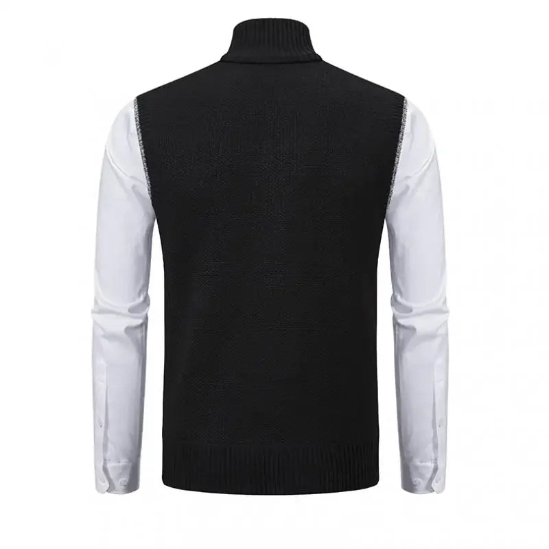 Tim | Elegante Strickweste Herren mit durchgehendem Reißverschluss