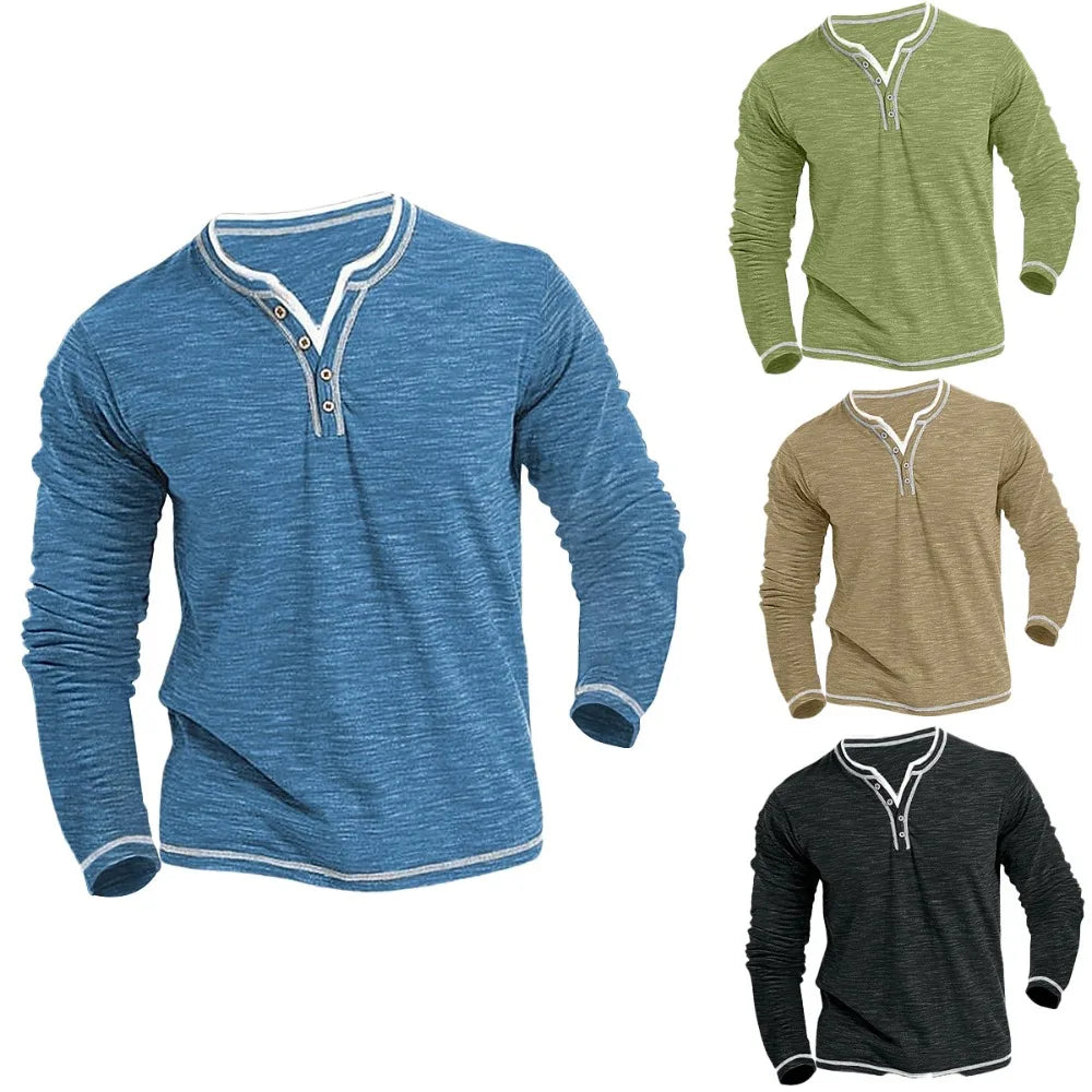 Tobias | Herren Langarmshirt stilvoll und bequem