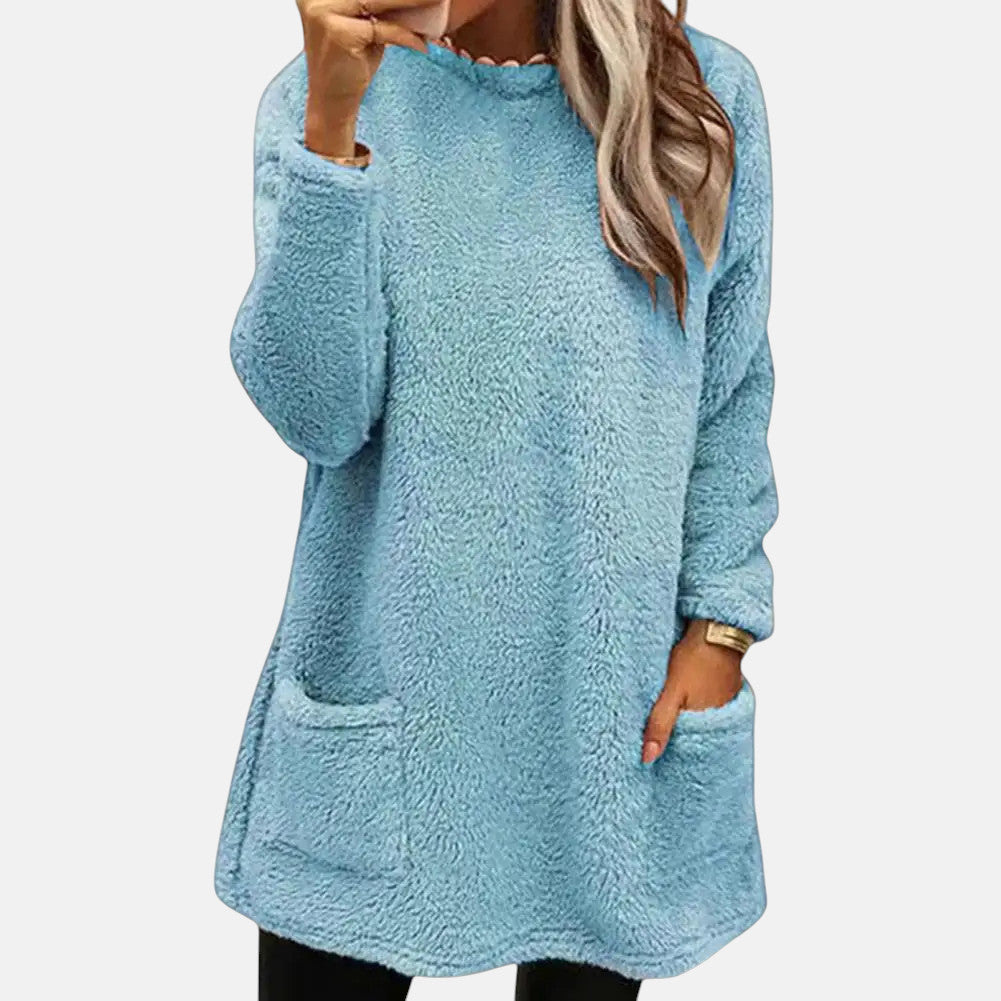 Anna | Damenpullover in eleganter Midilänge für Alltag