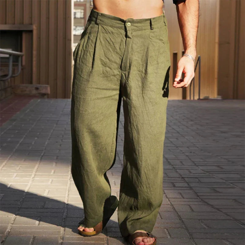 Leonie | Elegante Leinenhose für stilbewusste Frauen