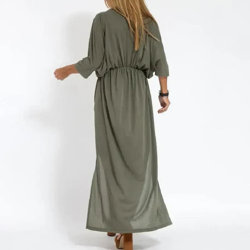 Nora | Stilvolles Langes Kleid Elegant Chic