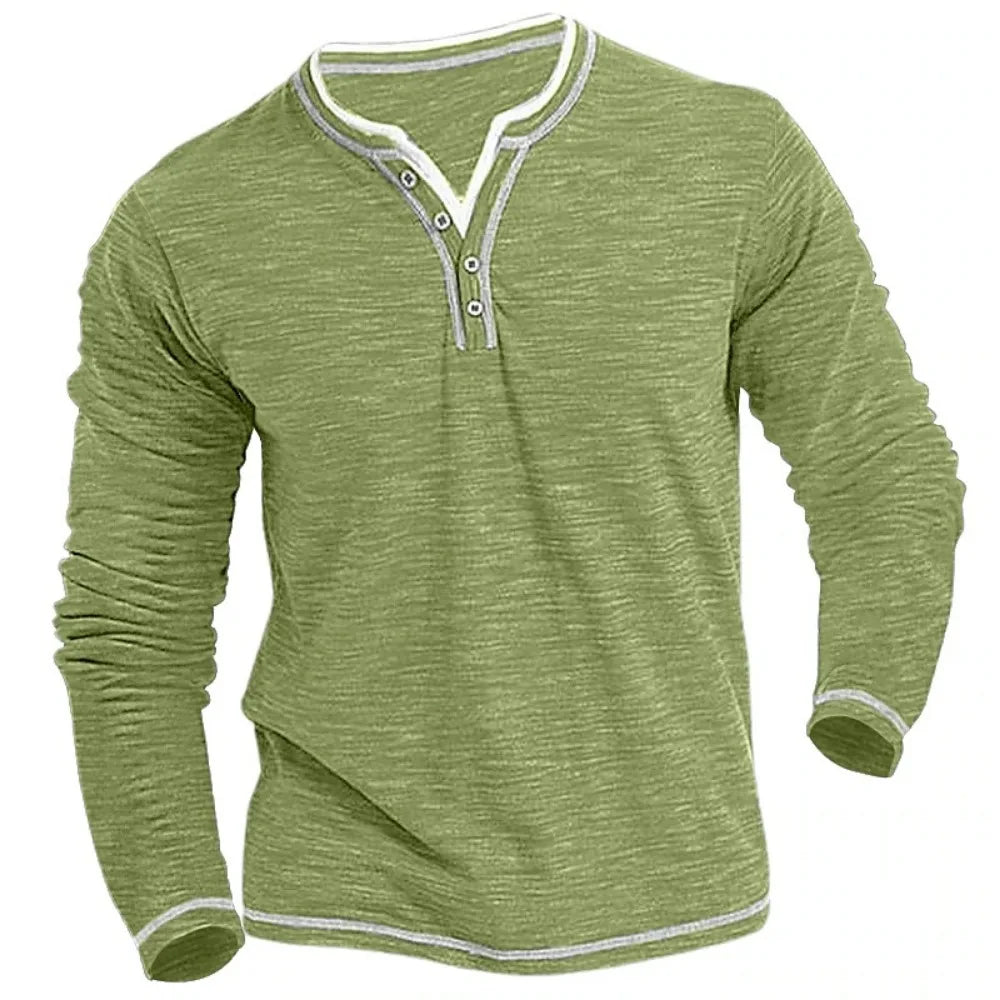 Tobias | Herren Langarmshirt stilvoll und bequem