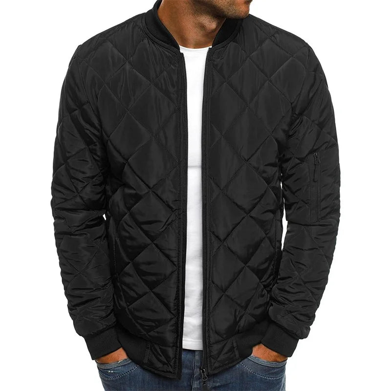 Markus | Herren Steppjacke aus Baumwolle mit wattierter Füllung