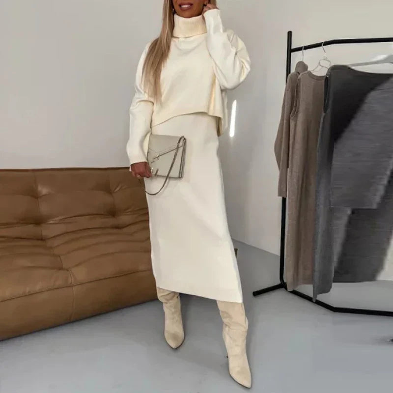 Mila | Elegantes Layering für Damen im Wintertrend