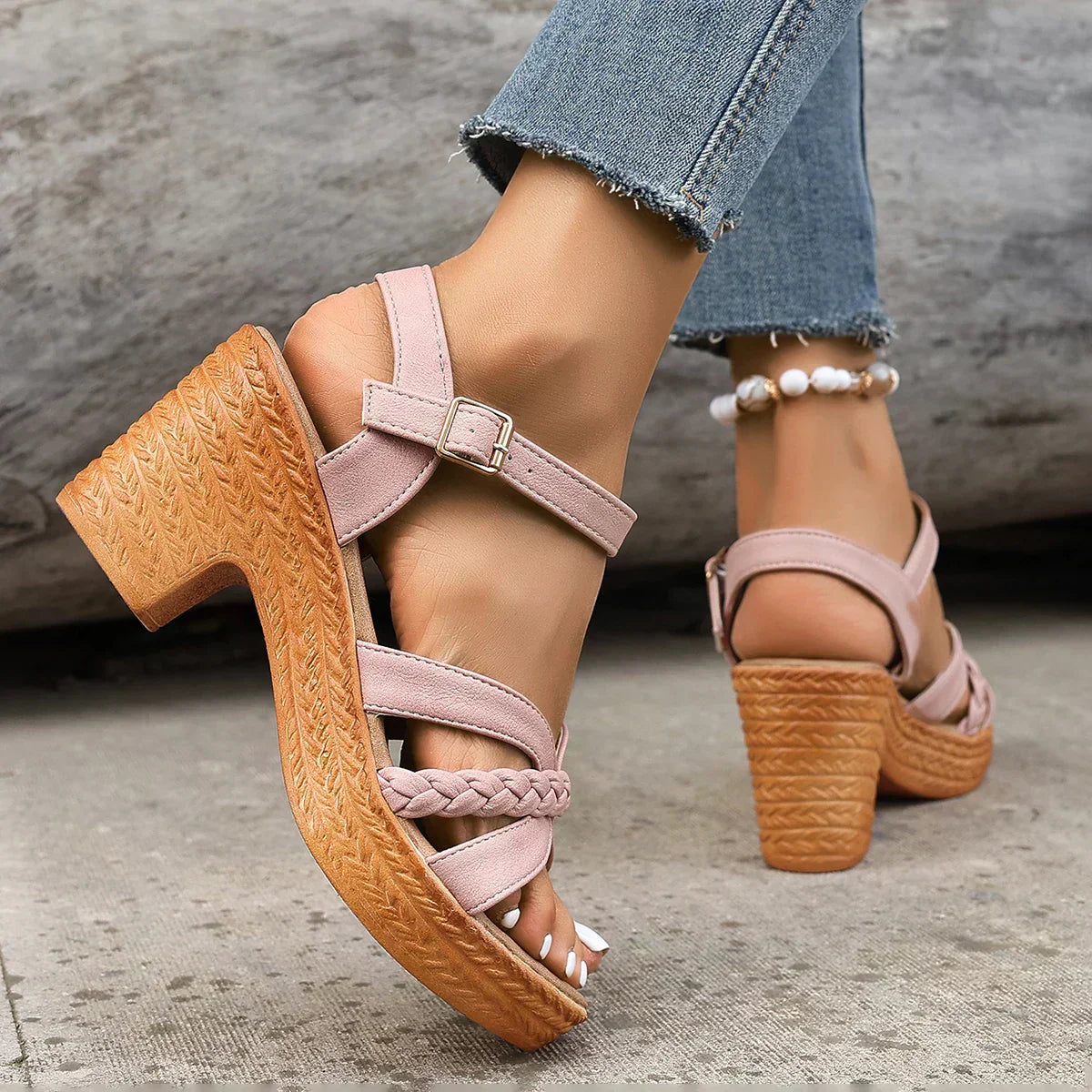 Mia | Modische Sandalen Damen Komfort