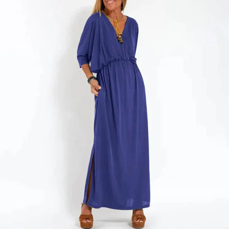 Nora | Stilvolles Langes Kleid Elegant Chic