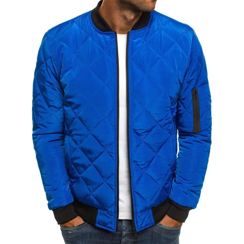 Markus | Herren Steppjacke aus Baumwolle mit wattierter Füllung