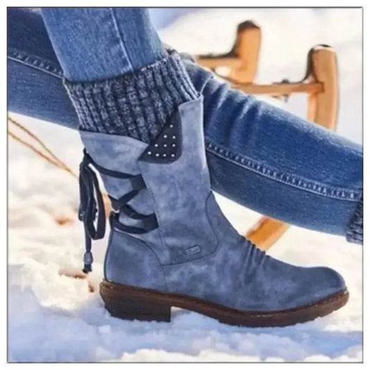 Lina | Zeitlose Damen Winterstiefel bequem und sicher