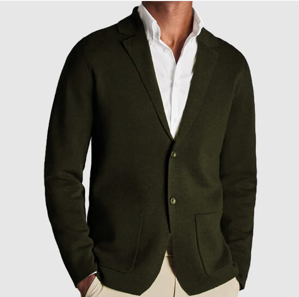 LUKAS | Moderner Strickpullover mit Jacke