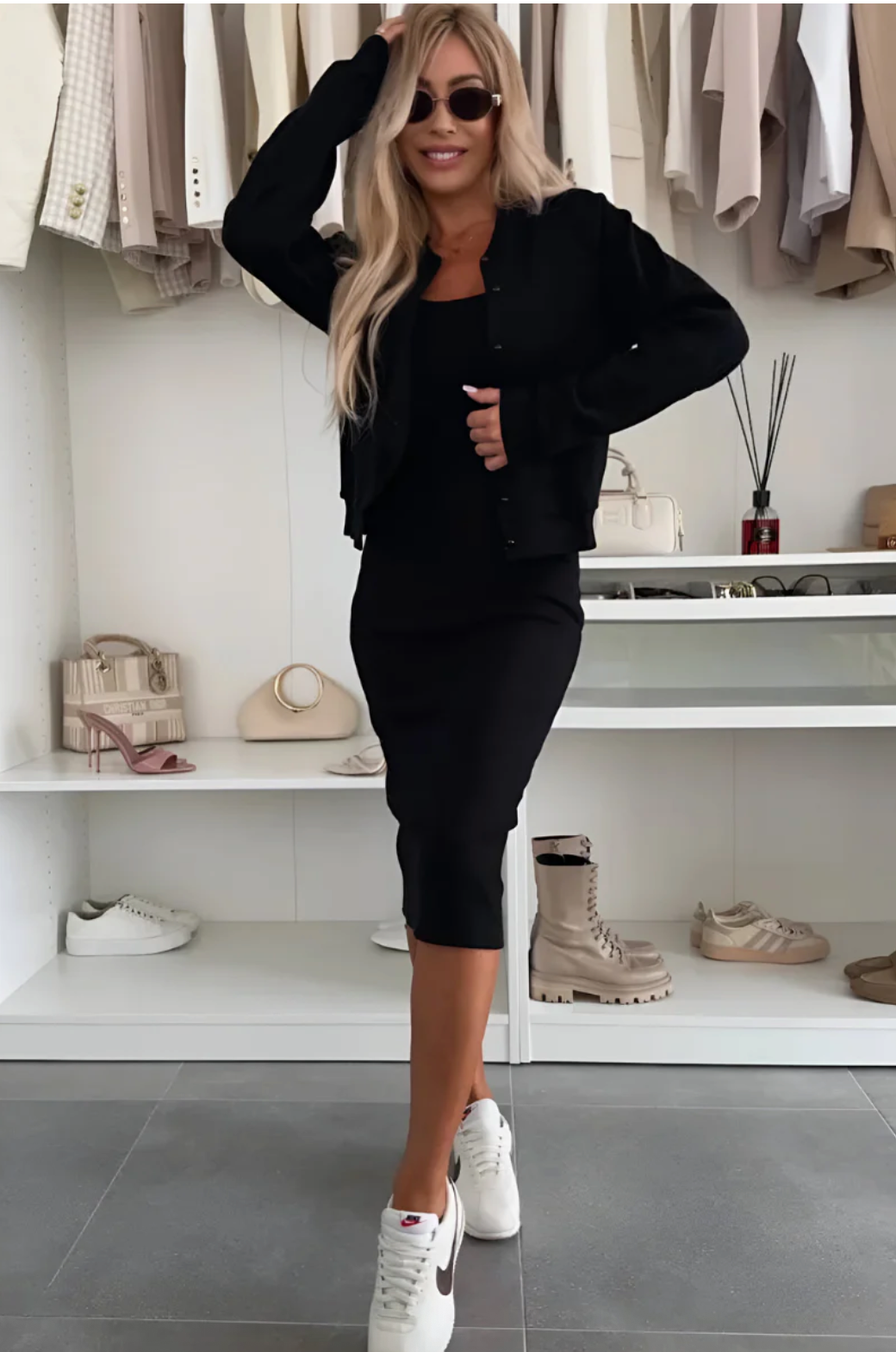 Greta | Stilvolles Kleid mit passender Jacke für Damen