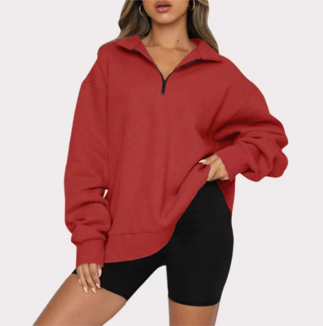 Lea | Damen Sweatshirt gemütlich für Freizeit & Büro