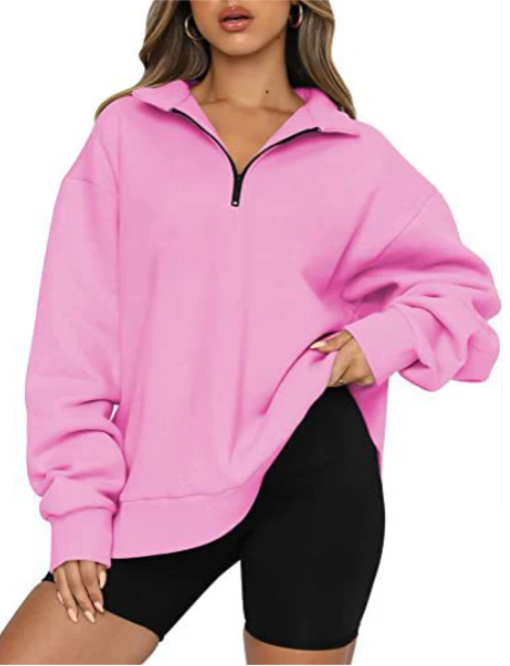 Lea | Damen Sweatshirt gemütlich für Freizeit & Büro