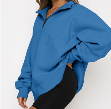 Lea | Damen Sweatshirt gemütlich für Freizeit & Büro