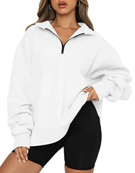 Lea | Damen Sweatshirt gemütlich für Freizeit & Büro