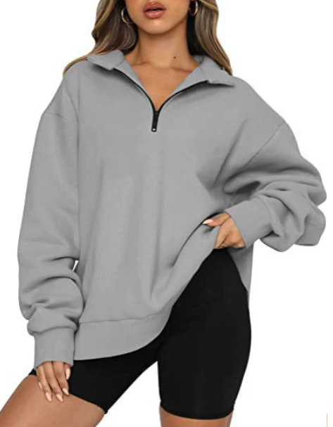 Lea | Damen Sweatshirt gemütlich für Freizeit & Büro