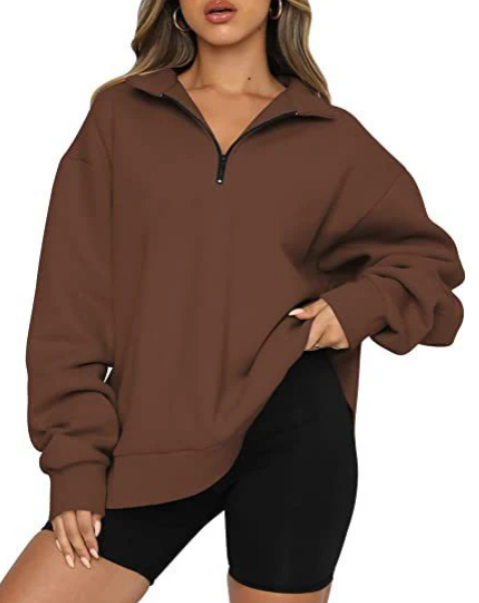 Lea | Damen Sweatshirt gemütlich für Freizeit & Büro