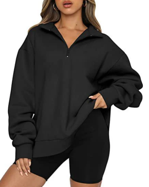 Lea | Damen Sweatshirt gemütlich für Freizeit & Büro