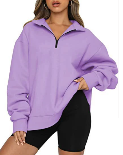 Lea | Damen Sweatshirt gemütlich für Freizeit & Büro