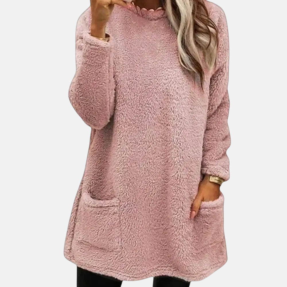 Anna | Damenpullover in eleganter Midilänge für Alltag