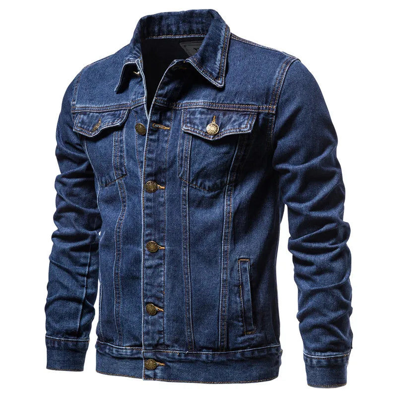 Erik | Herren Jeansjacke im klassischen und trendigen Design