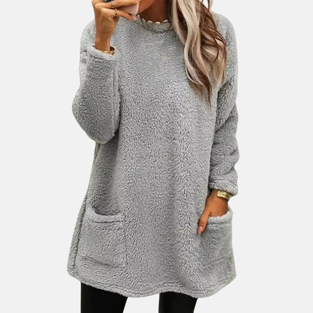 Anna | Damenpullover in eleganter Midilänge für Alltag