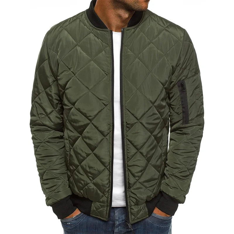 Markus | Herren Steppjacke aus Baumwolle mit wattierter Füllung