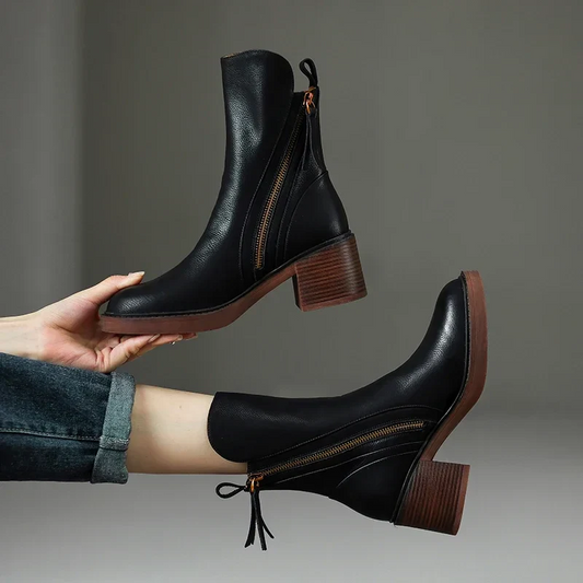 Hannah | Stilvolle Damen-Stiefeletten im minimalistischen Stil