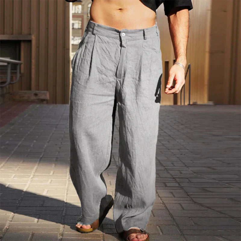 Leonie | Elegante Leinenhose für stilbewusste Frauen