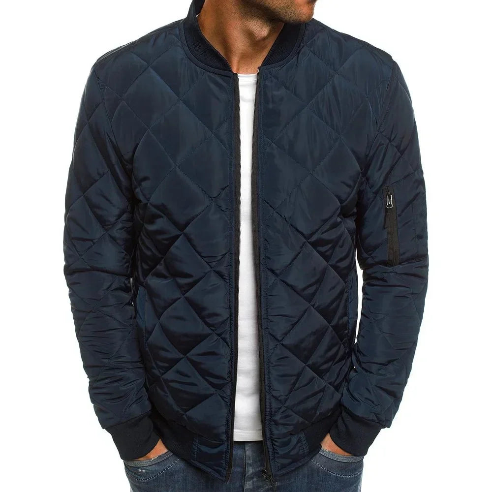 Markus | Herren Steppjacke aus Baumwolle mit wattierter Füllung