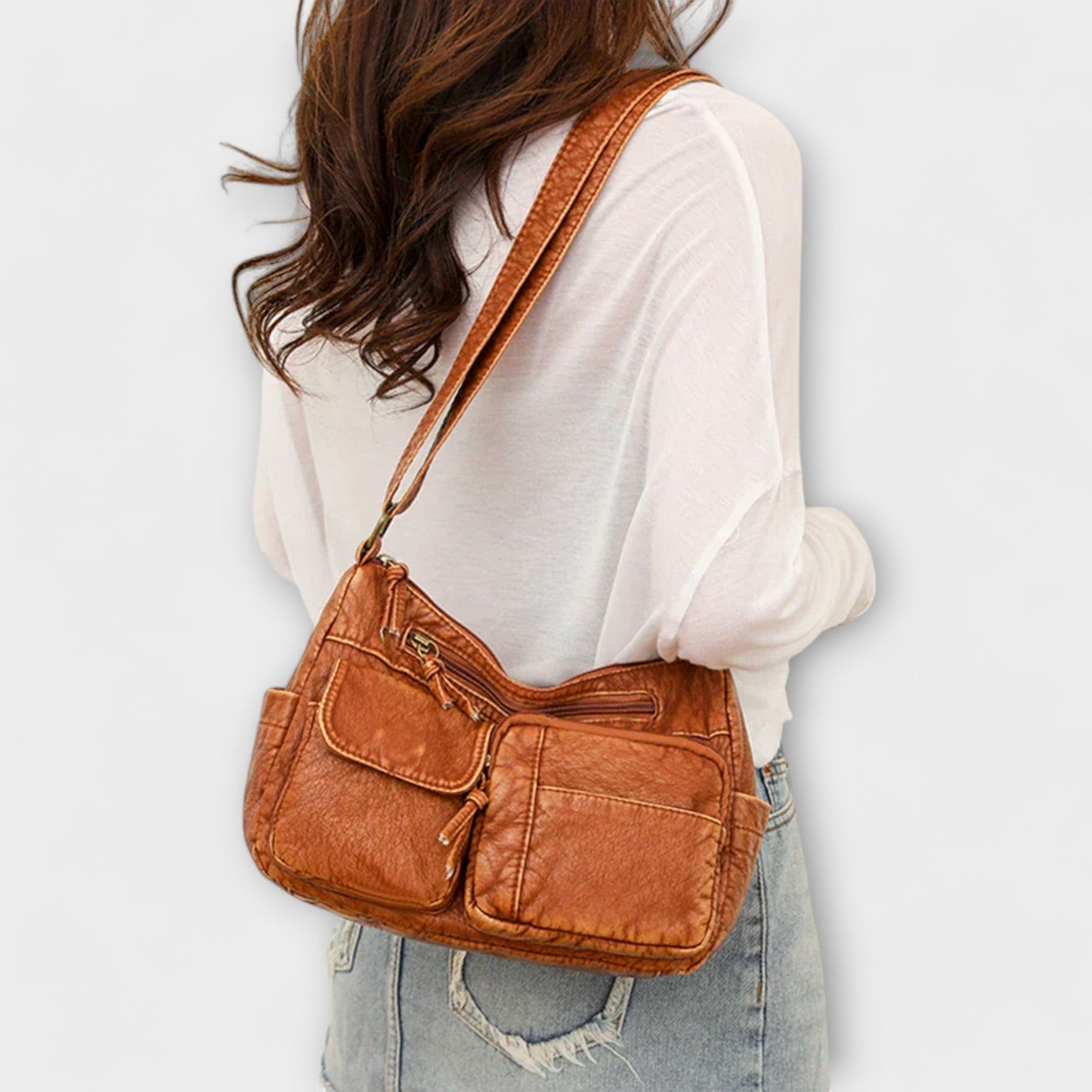 Nora | Damen Lederhandtasche Elegant & Vielseitig