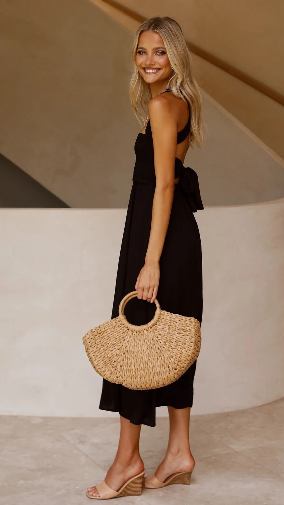 Lena | Stilvolles Maxikleid für Damen mit weichem Fall