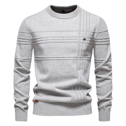 Lukas | Herrenpullover mit zeitlosem Karomuster