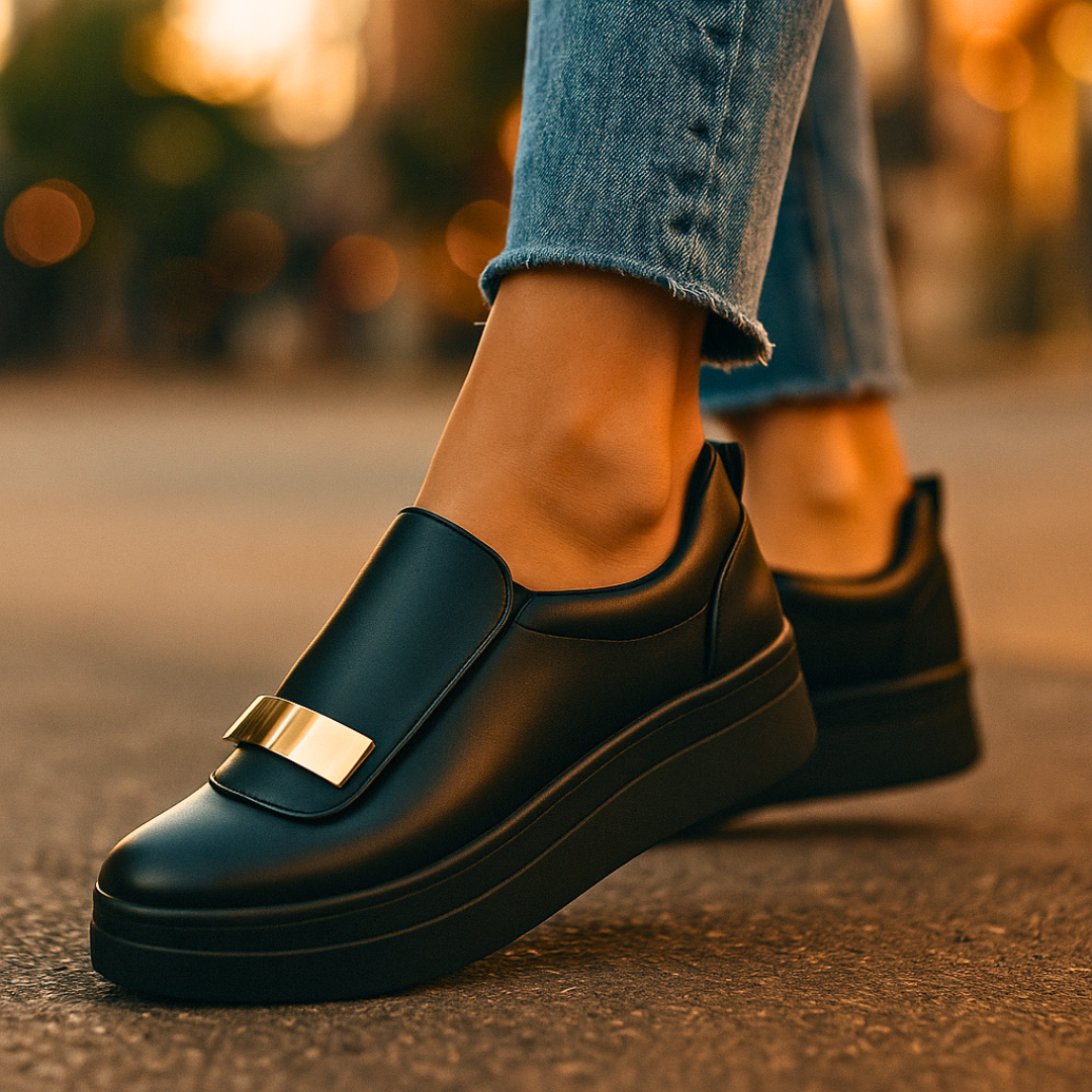 Sofia | Stilvolle Plateau-Loafer modern