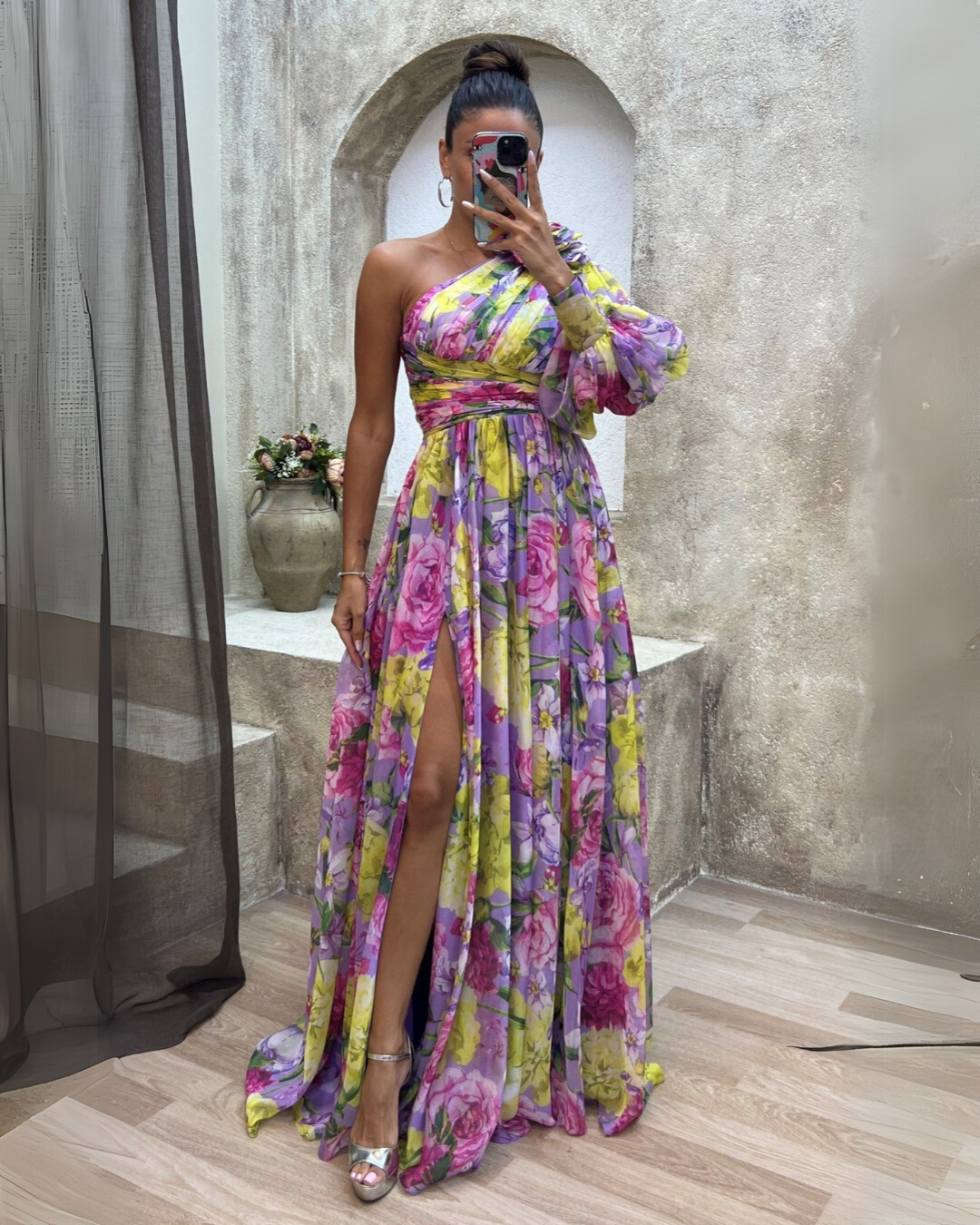 Lina | Hochwertiges Kleid mit Langen Ärmeln Damen
