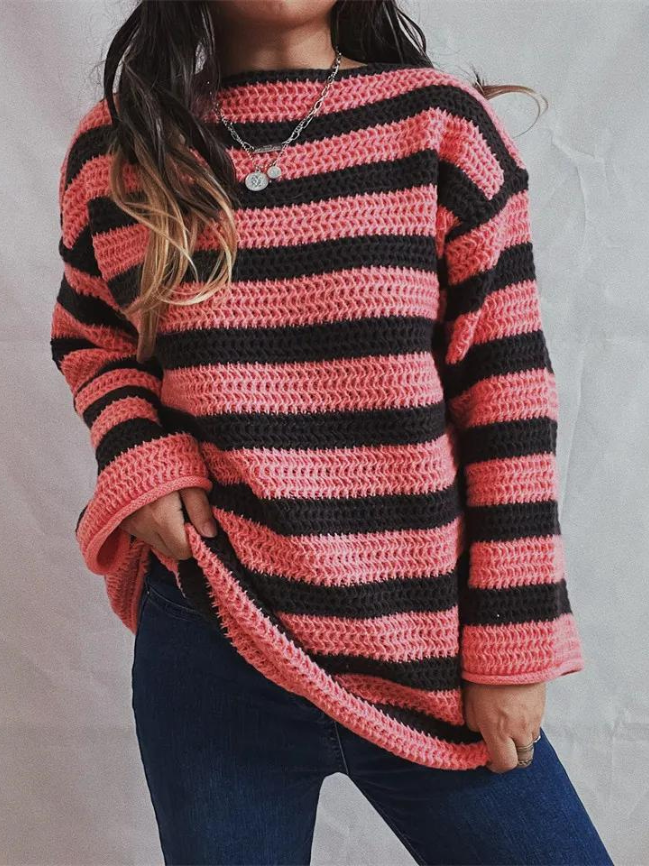 Clara | Modischer Damenpullover aus feinem Strick