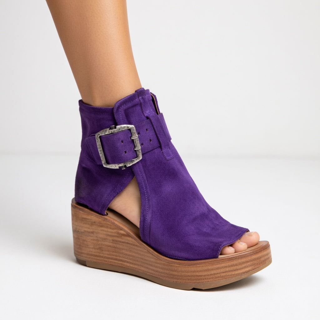 Emma | Moderne Keil Stiefeletten Damen