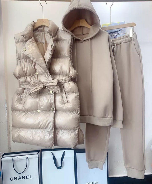 Mia | Trainingspaket Damen Bodywarmer & Jogginganzug modern