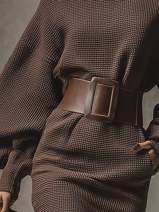 Mira | Luftiges Meshkleid mit verstellbarem Taillenband