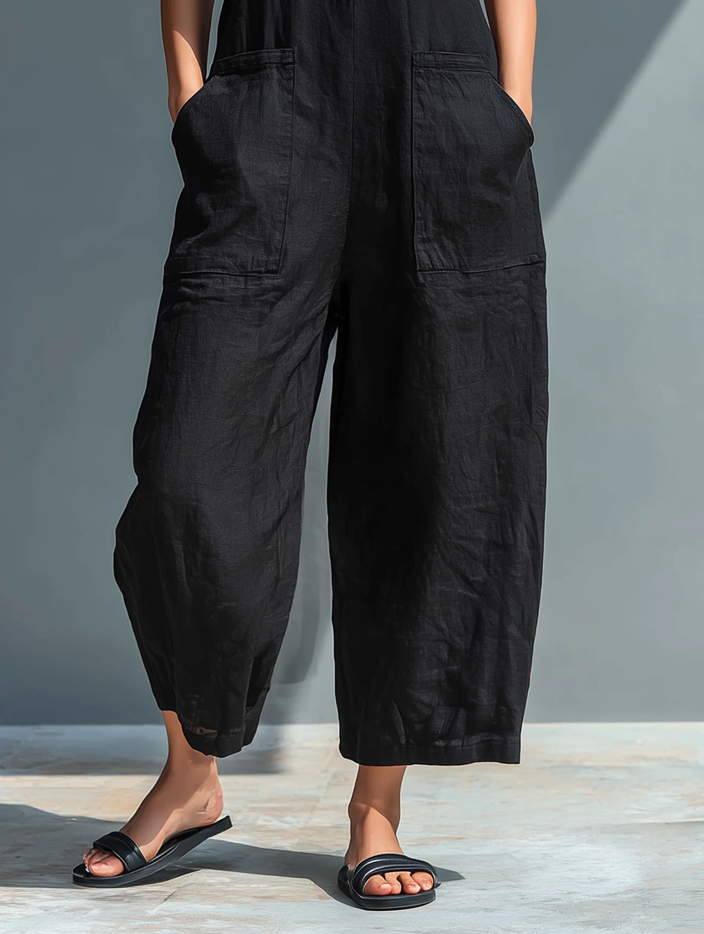 Juliana | Femininer Jumpsuit ohne Ärmel