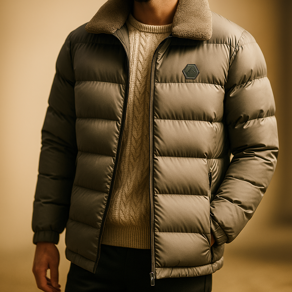 Jonas | Steppjacke Herren warm & bequem für Outdooraktivitäten