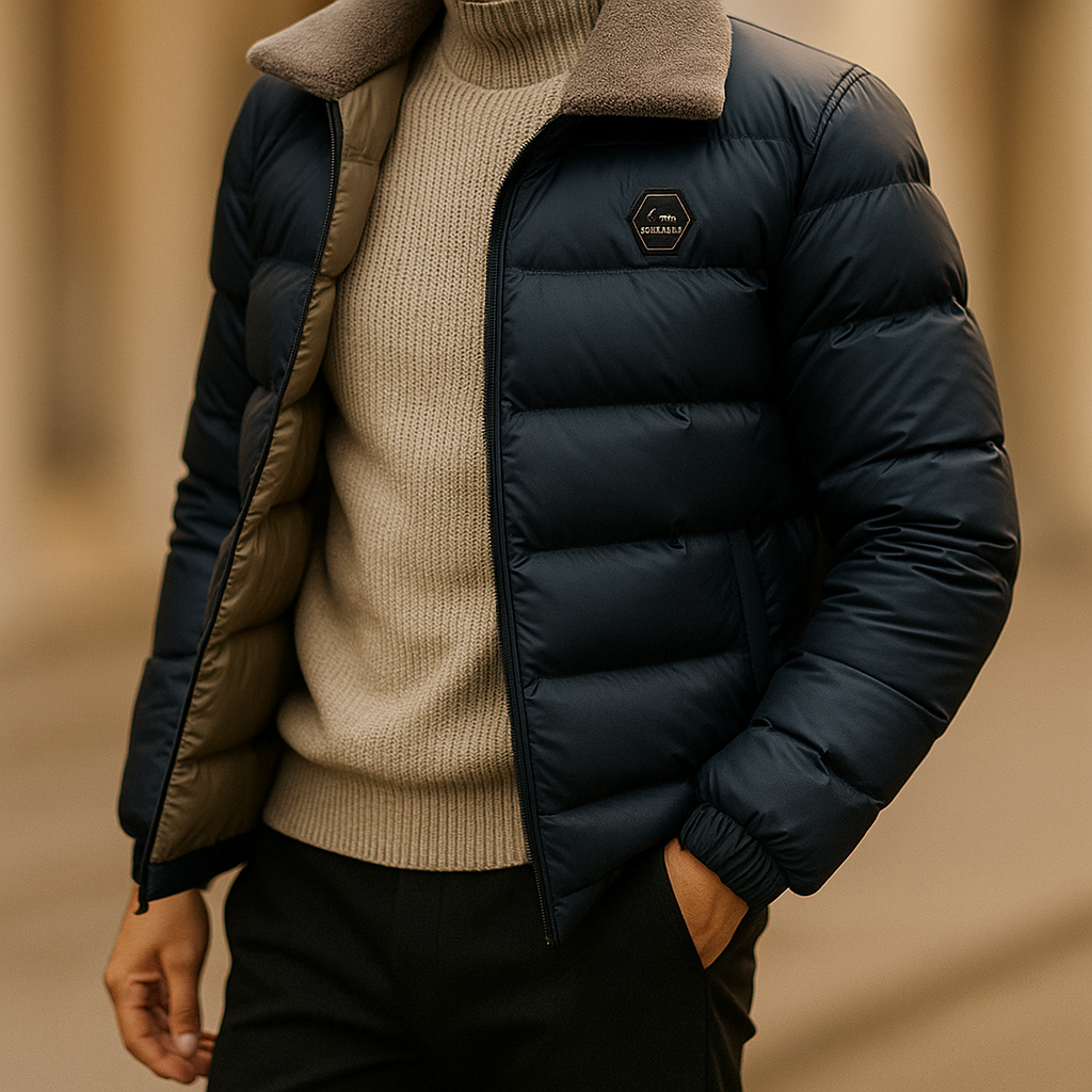 Jonas | Steppjacke Herren warm & bequem für Outdooraktivitäten
