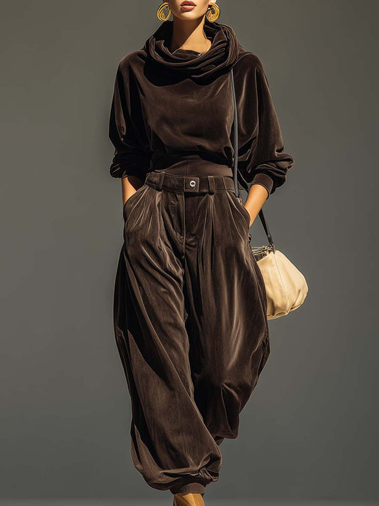 Lina | Modernes Damen Ensemble Hoodie und Hose