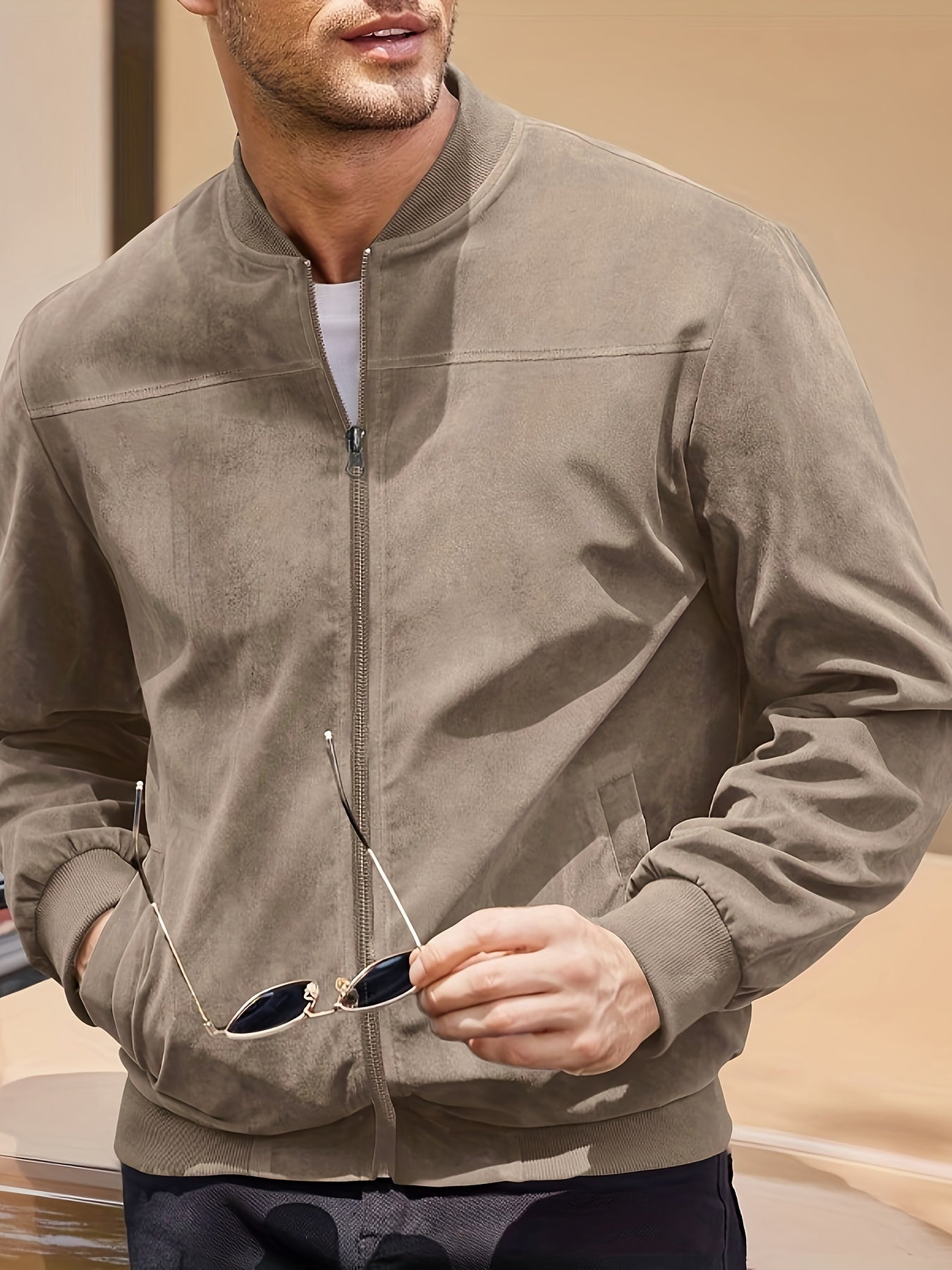 Leon | Vintage Herrenjacke aus hochwertigem Wildleder