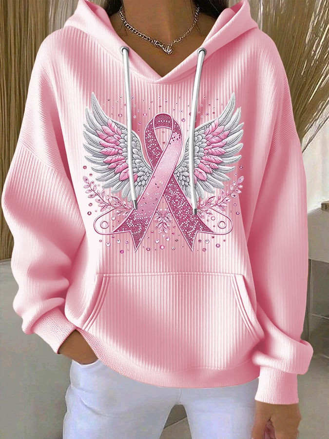 Clara | Trendiger Hoodie mit Ribbon-Akzenten für Damen