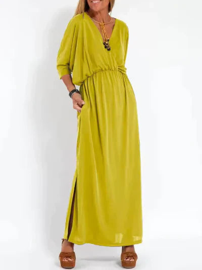 Nora | Stilvolles Langes Kleid Elegant Chic