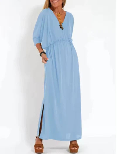 Nora | Stilvolles Langes Kleid Elegant Chic