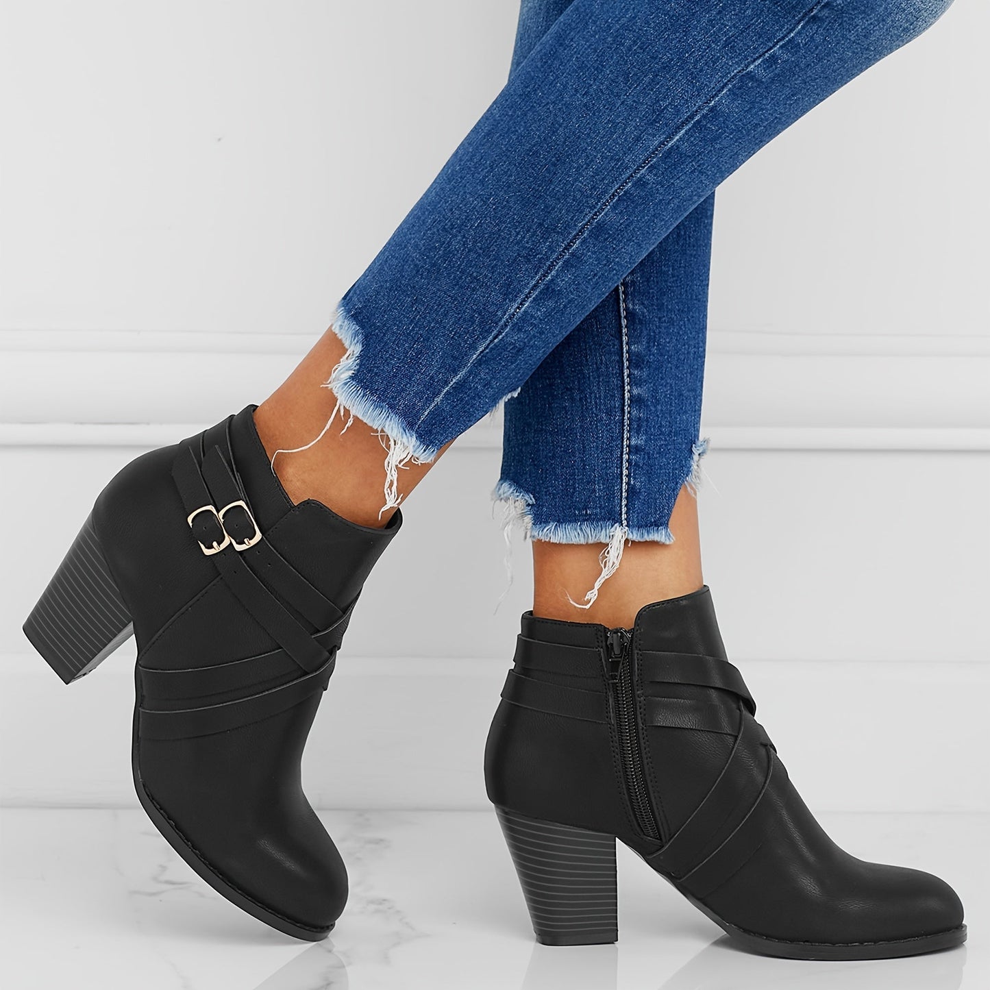 Elisa | Stilvolle Leder Boots Damen Trend