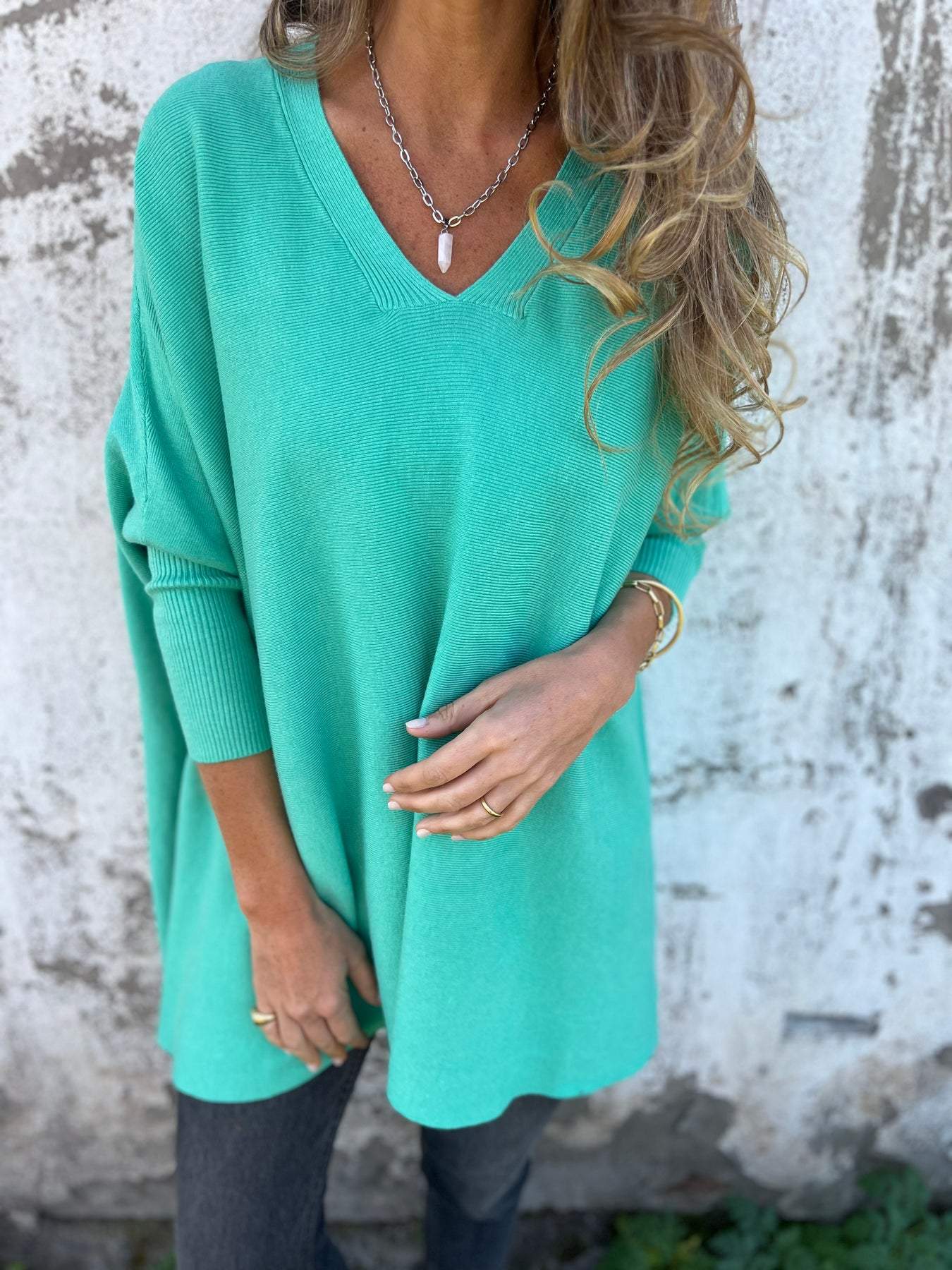 Greta | Zeitloser Strickpullover aus reinem Cashmere