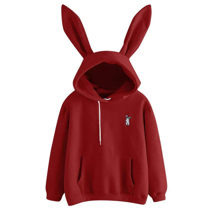Mira | Damen Sweatshirt mit Kapuze und charmanten Ohren